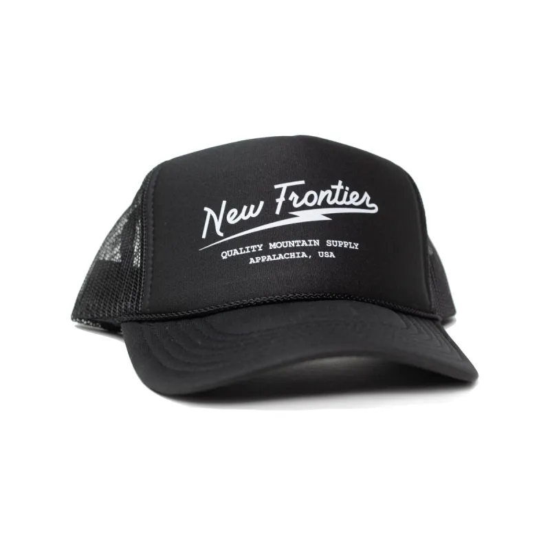 Bolt Trucker Hat (Black) sold by New Frontier