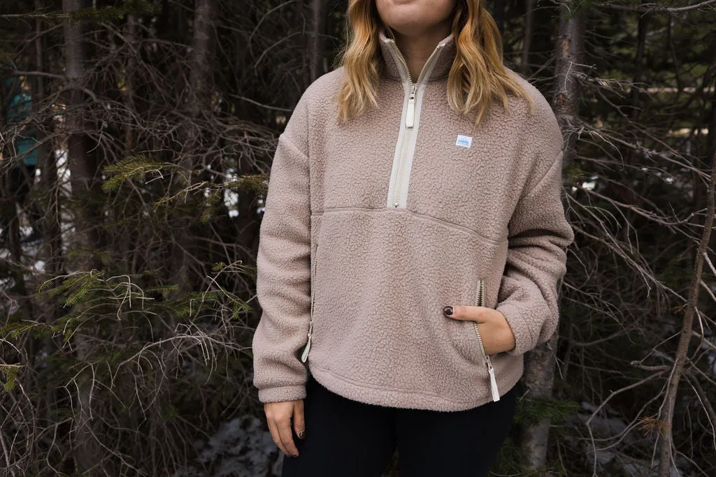Apres Pullover - Women's 1/4 Zip (Mocha) sold by New Frontier product image thumbnail 2