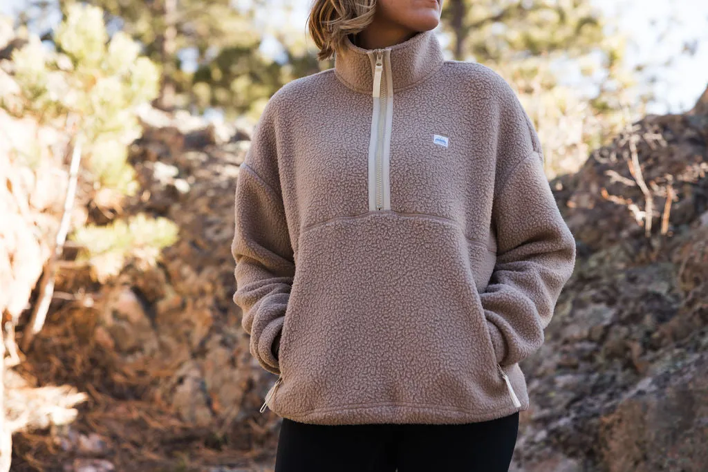 Apres Pullover - Women's 1/4 Zip (Mocha) sold by New Frontier product image thumbnail 3