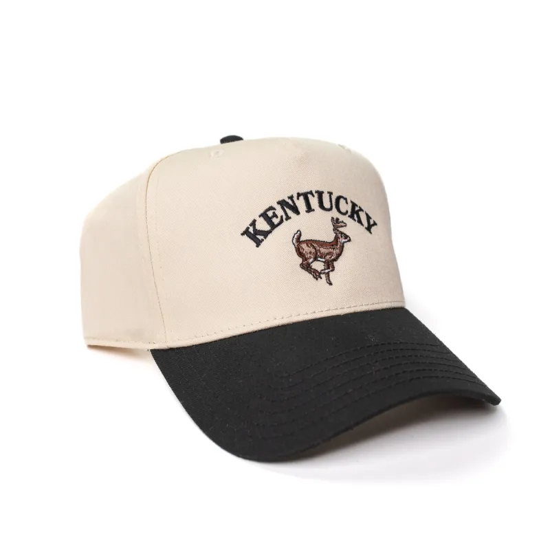 Kentucky Buck Hat ( Coal Black & Natural ) made by New Frontier