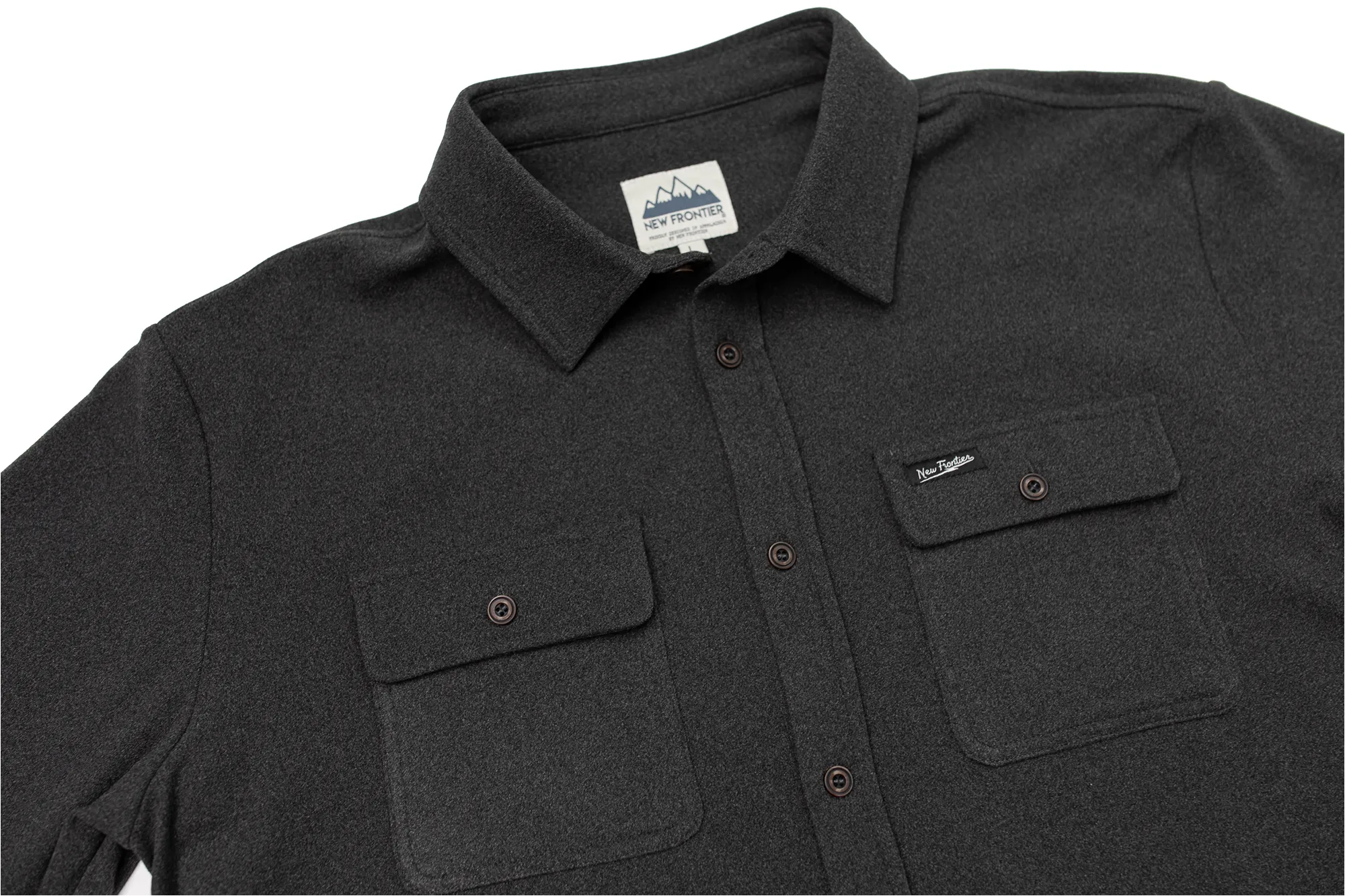 Men's Flex Flannel (Coal) sold by New Frontier product image thumbnail 3