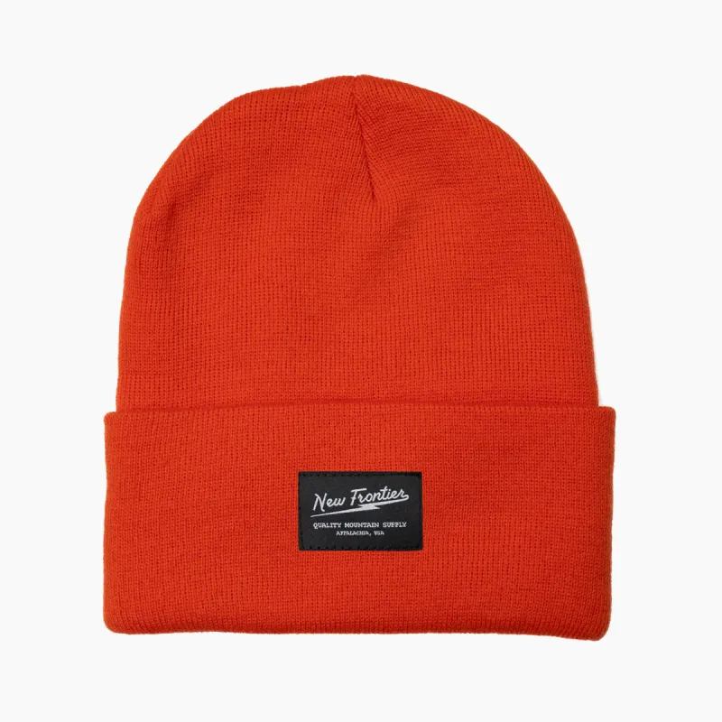 Workwear Beanie (Hunter Orange) sold by New Frontier