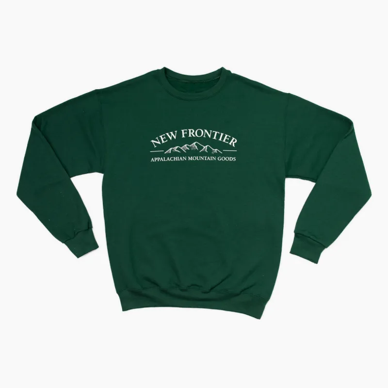 Frontier Crewneck Sweater (Forest) sold by New Frontier