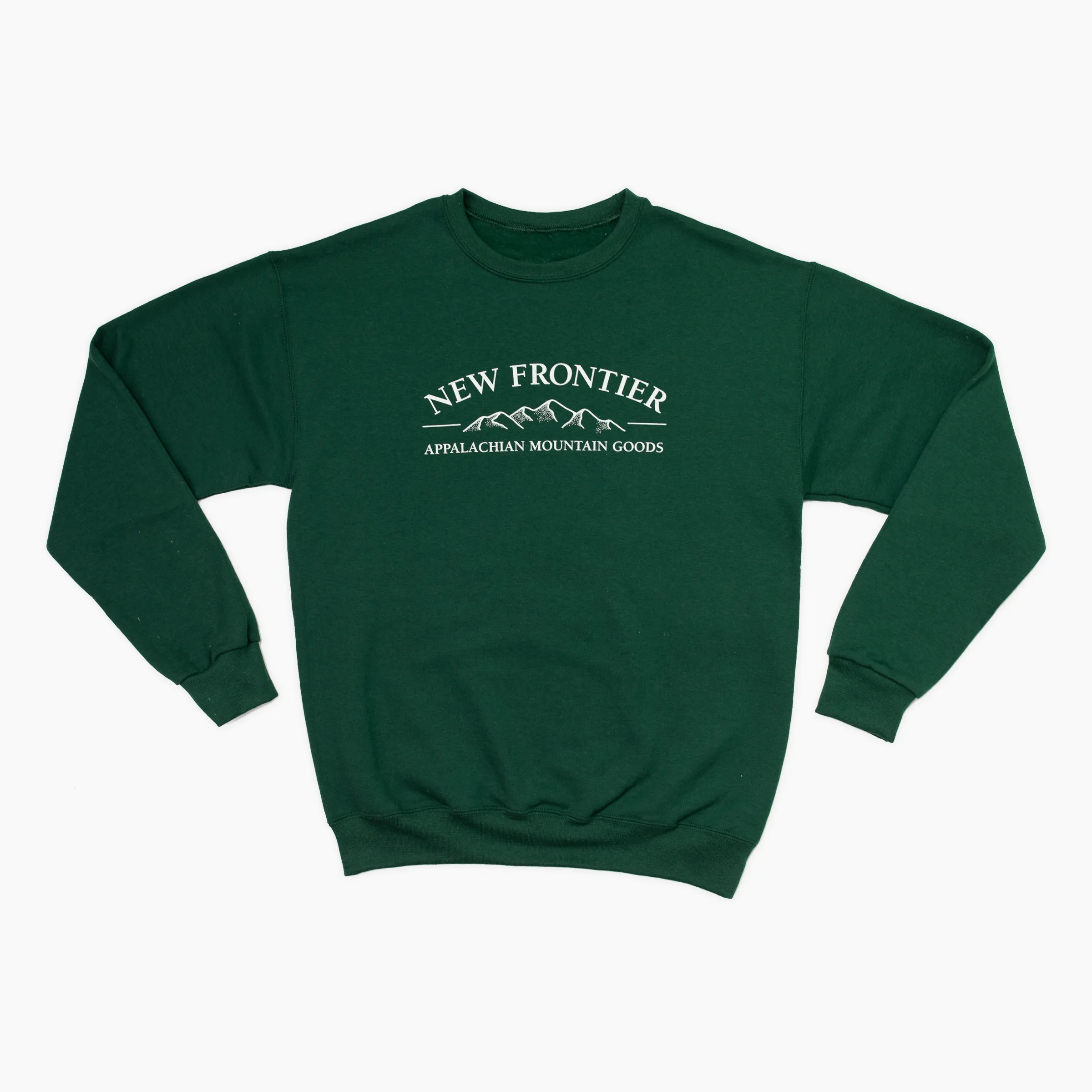 Frontier Crewneck Sweater (Forest) sold by New Frontier