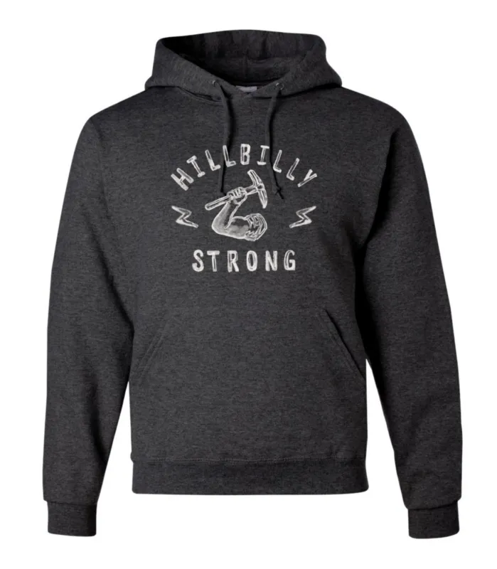 Hillbilly Strong Hoodie sold by New Frontier