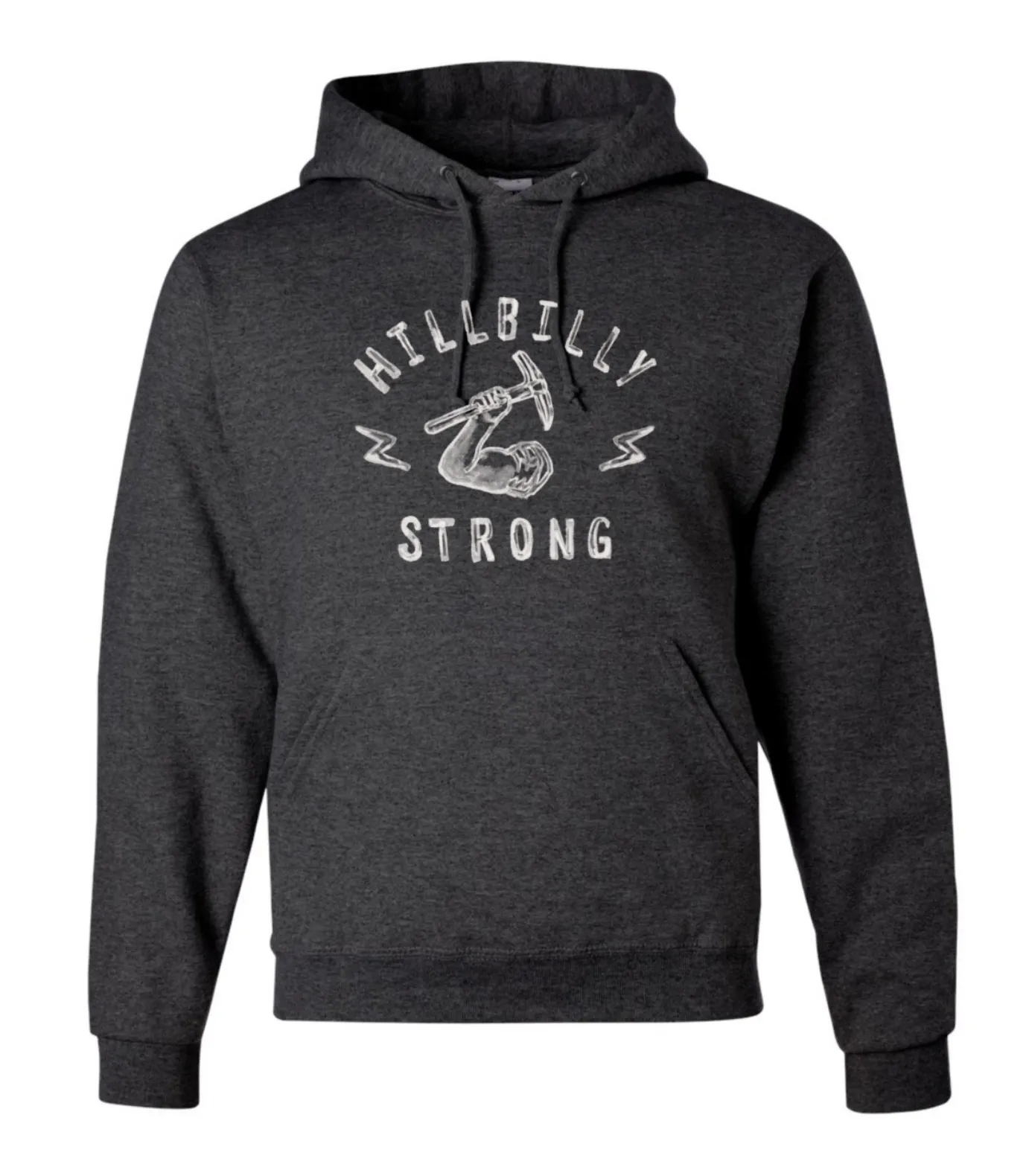 Hillbilly Strong Hoodie sold by New Frontier