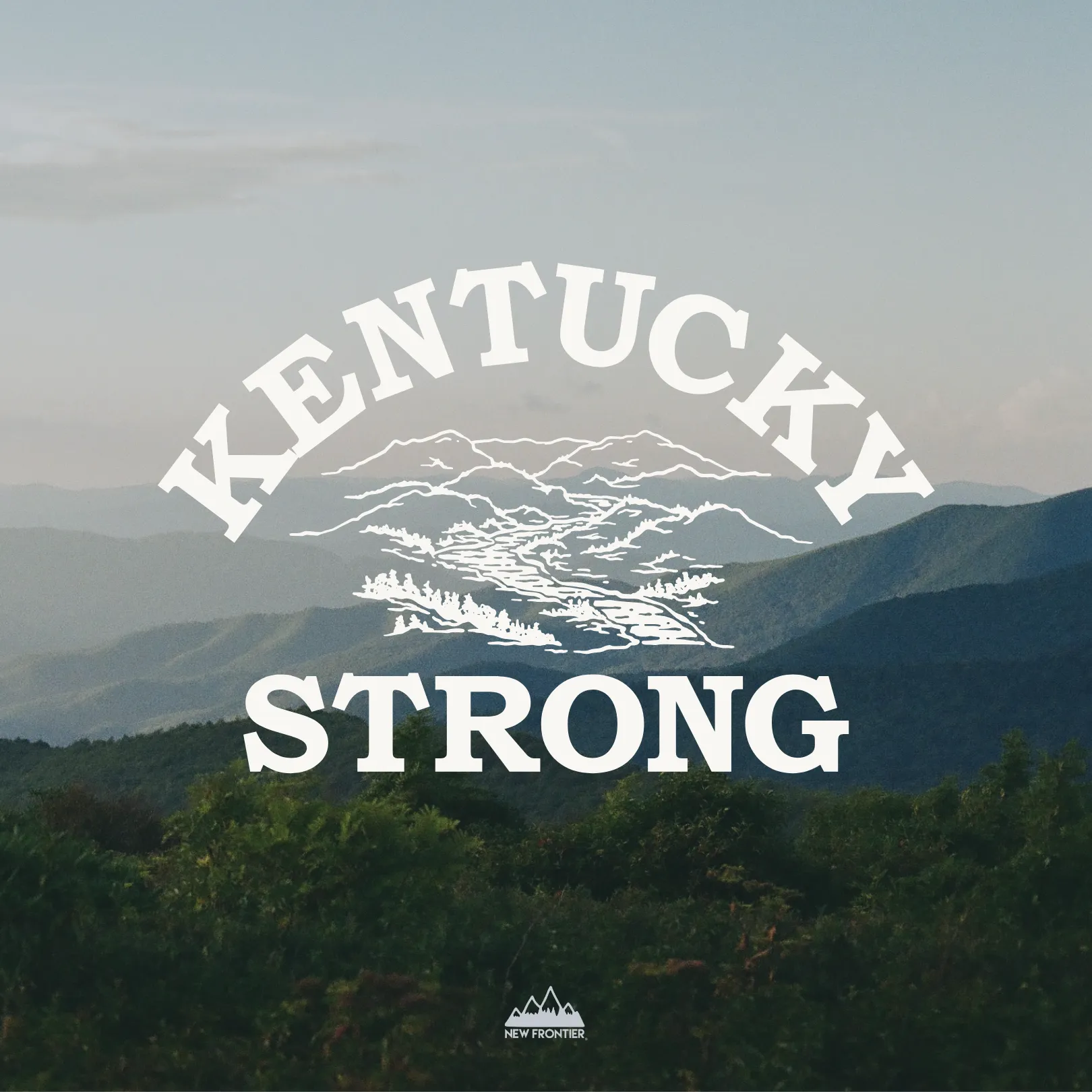 Kentucky Strong Tee (Blue) sold by New Frontier product image thumbnail 2