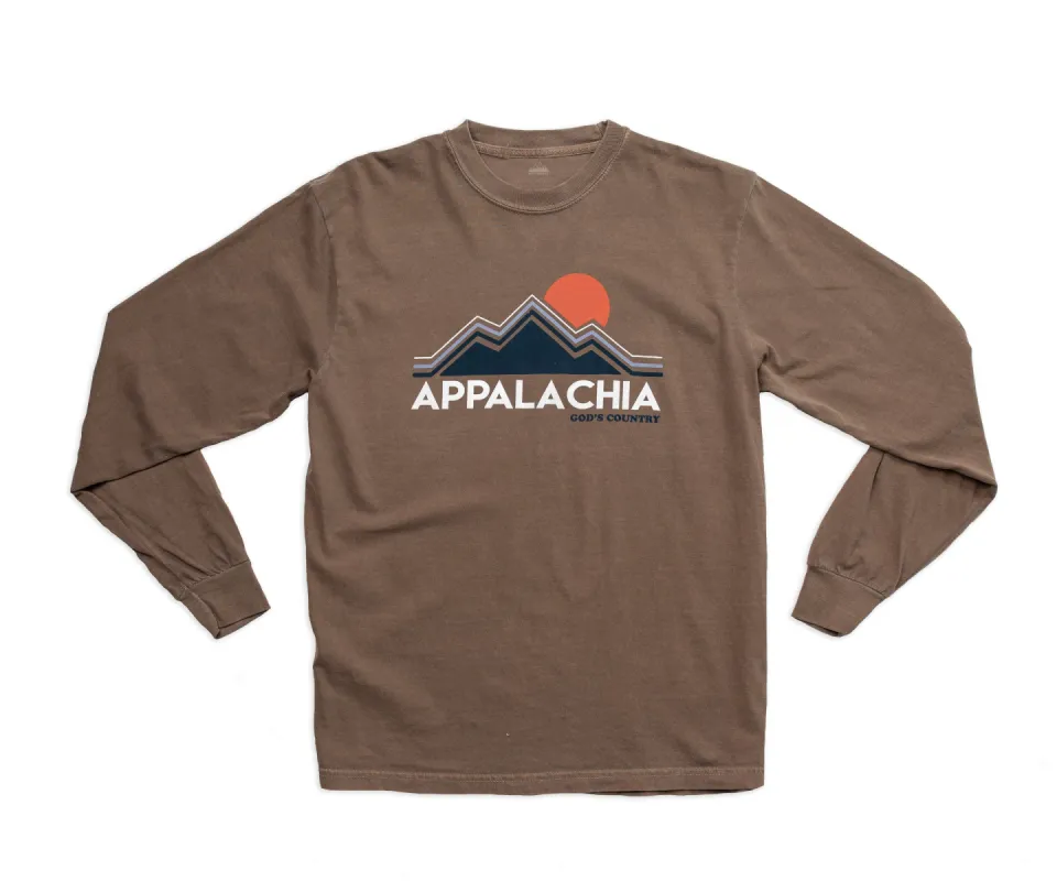 Appalachia Long Sleeve (Chocolate) sold by New Frontier