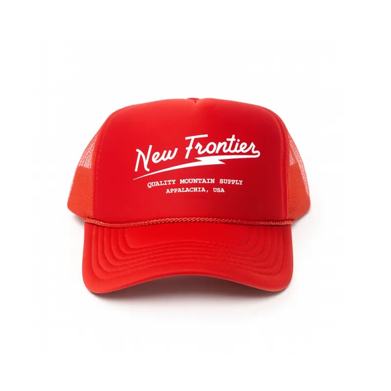 Bolt Trucker Hat (Red) sold by New Frontier