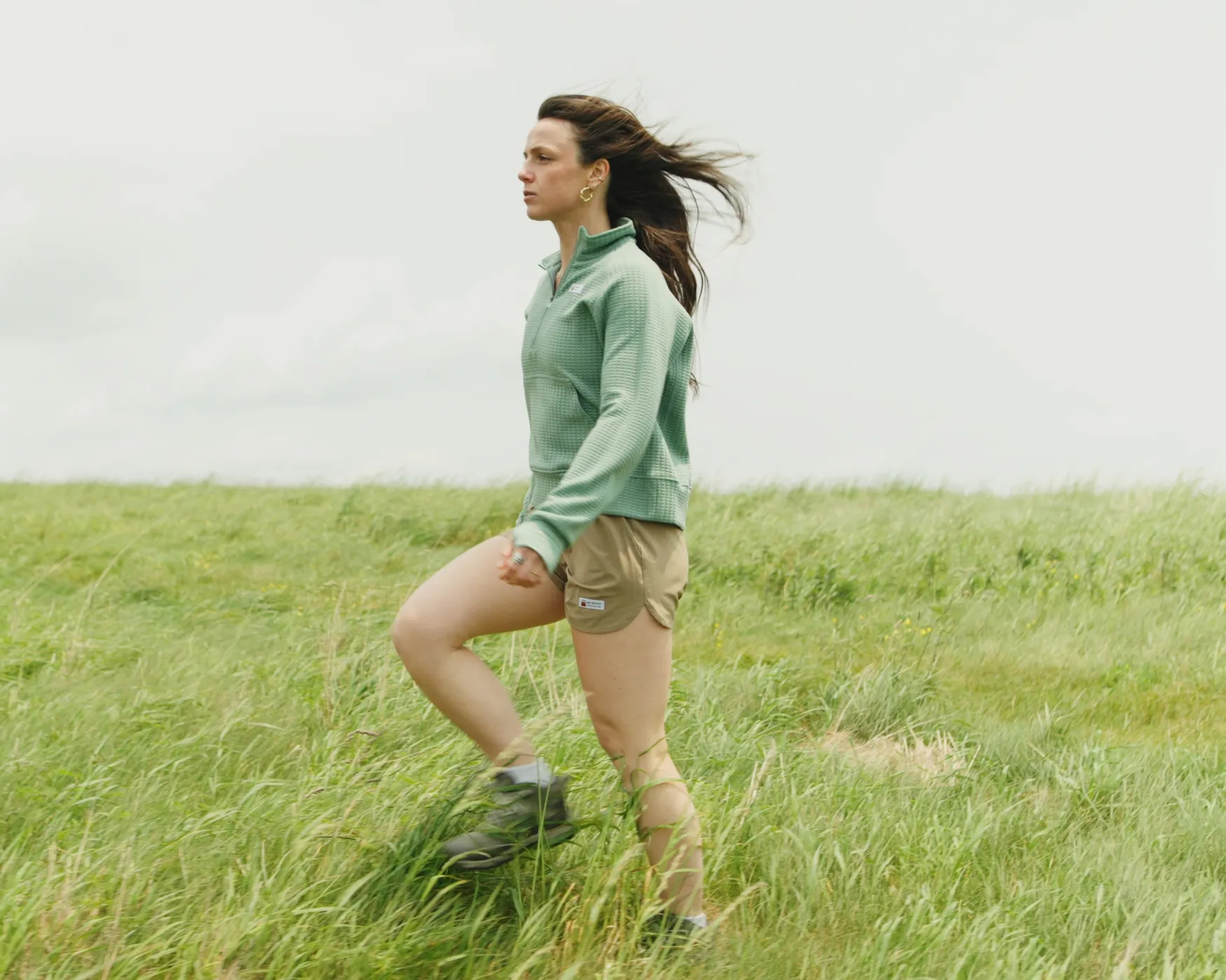 Women's High Rise Short 3.5" sold by New Frontier product image thumbnail 3