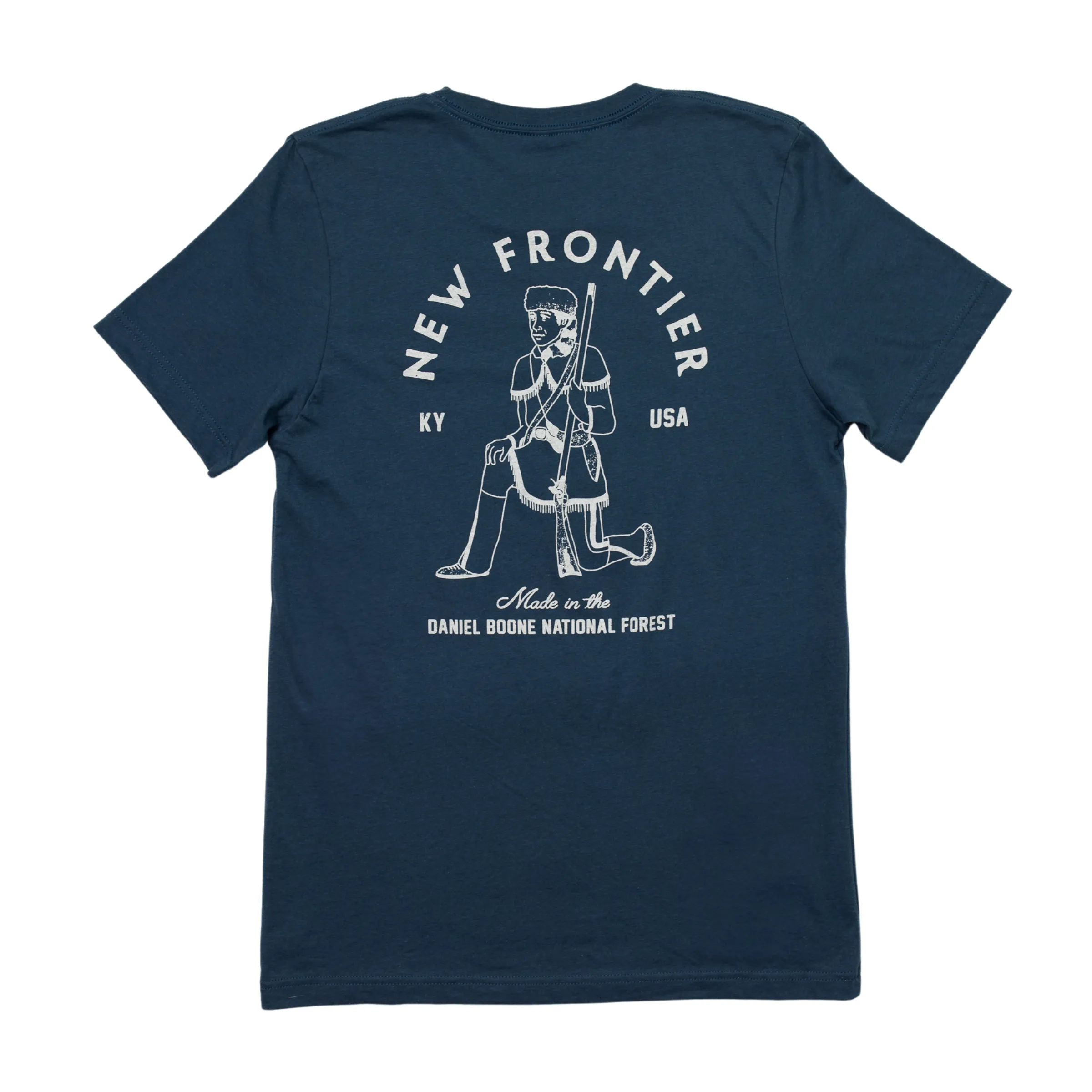 Daniel Boone T-Shirt (Slate) sold by New Frontier