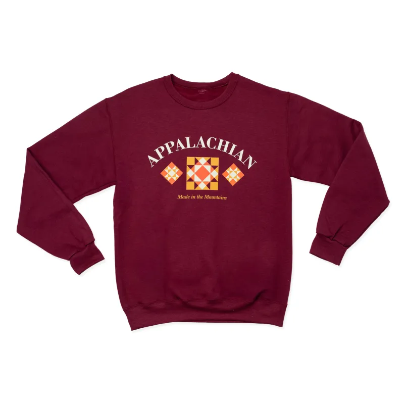 Appalachian Quilt Sweater sold by New Frontier