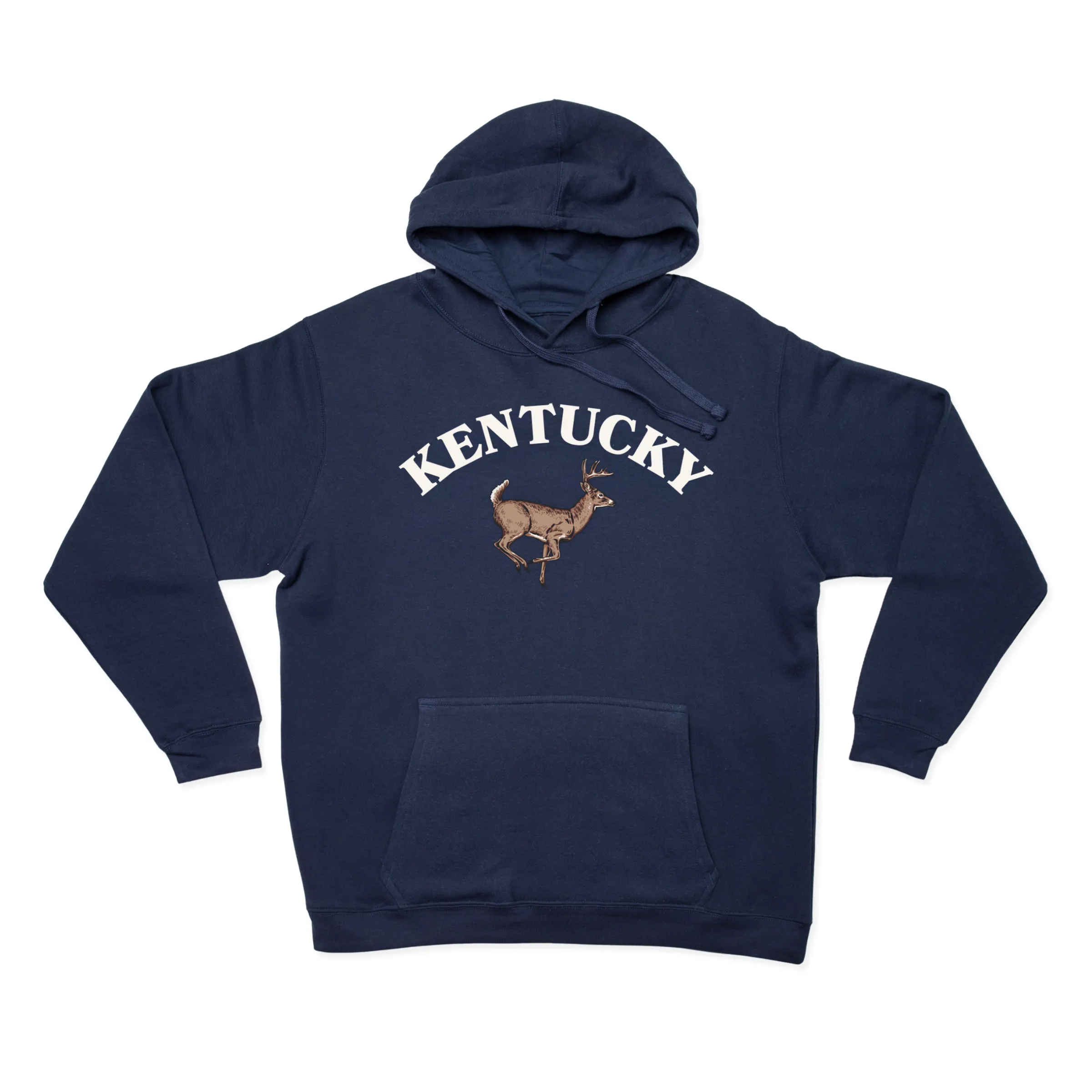 Kentucky Buck Hoodie (Navy) sold by New Frontier