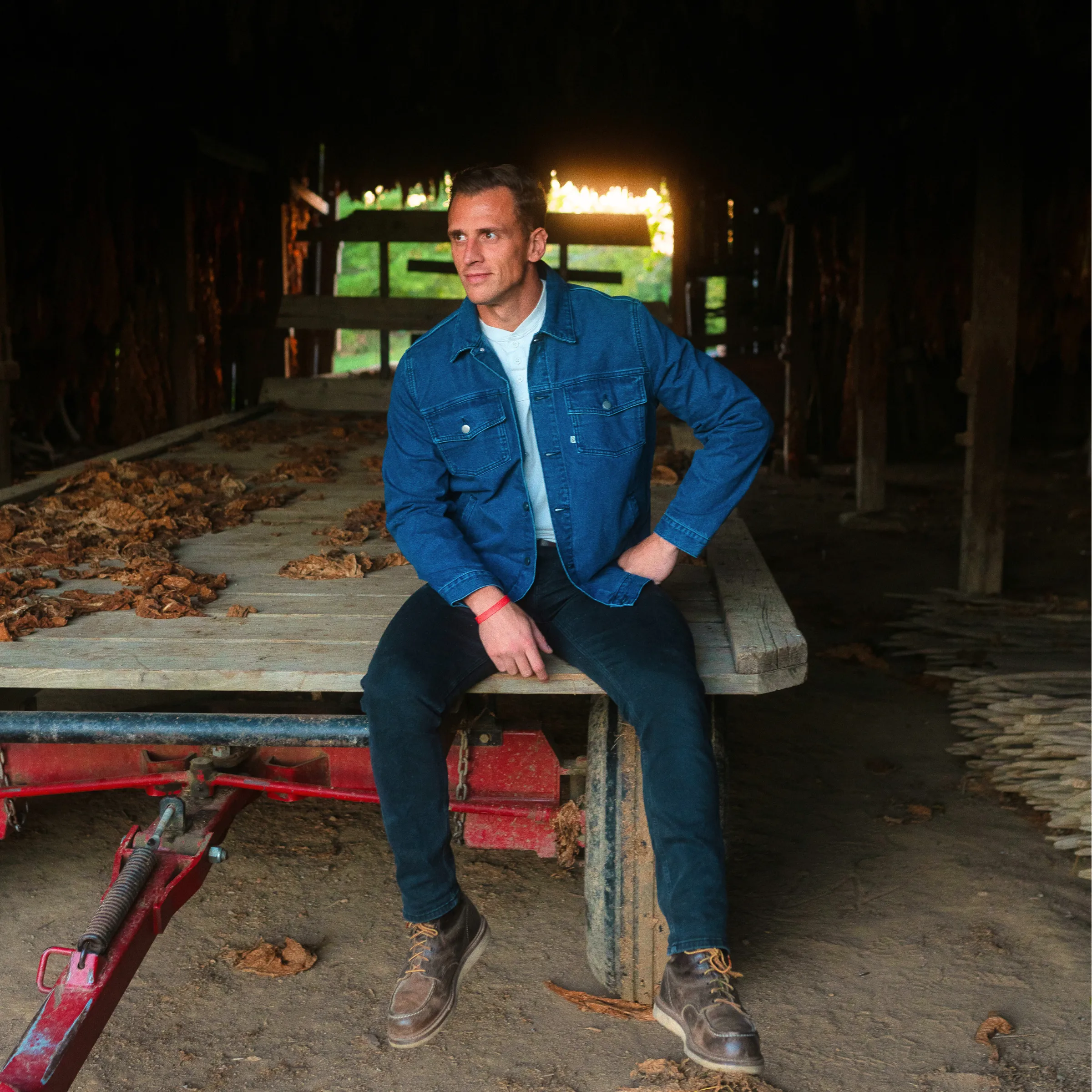 New Frontier Recycled Denim Work Jacket sold by New Frontier product image thumbnail 2