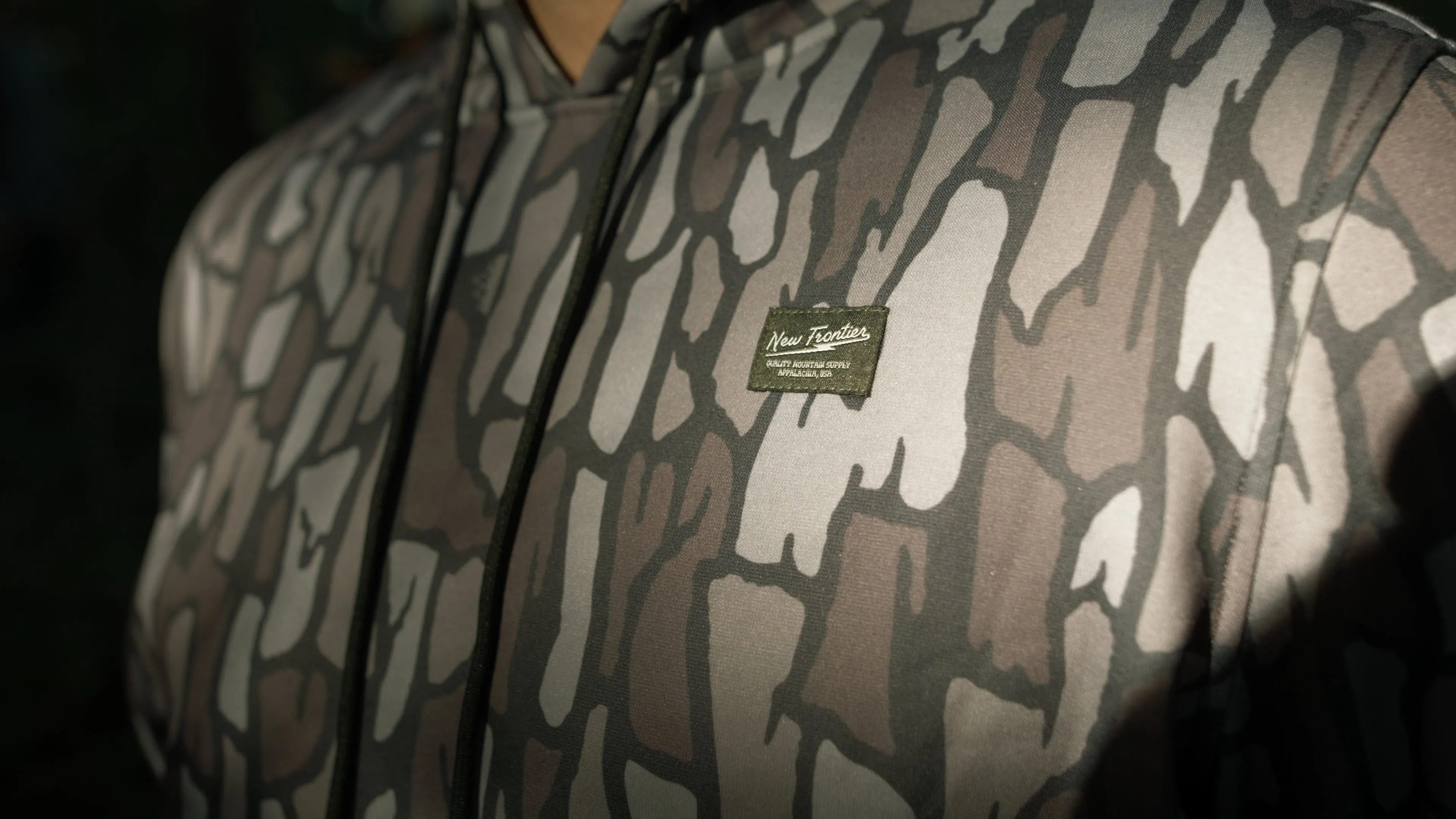 New Frontier Camo Performance Hoodie sold by New Frontier product image thumbnail 3