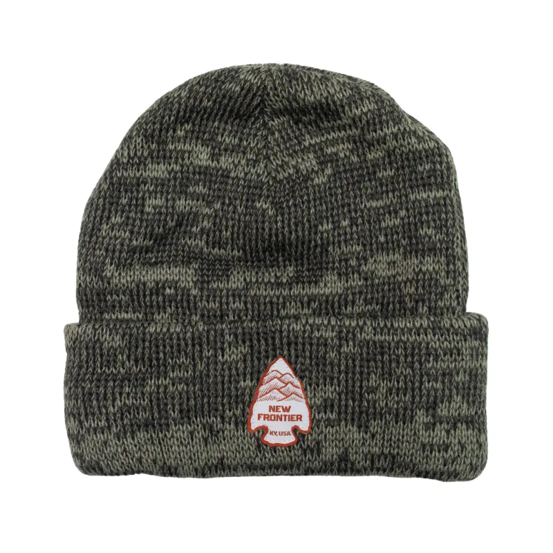 Arrowhead Beanie (Stone) sold by New Frontier