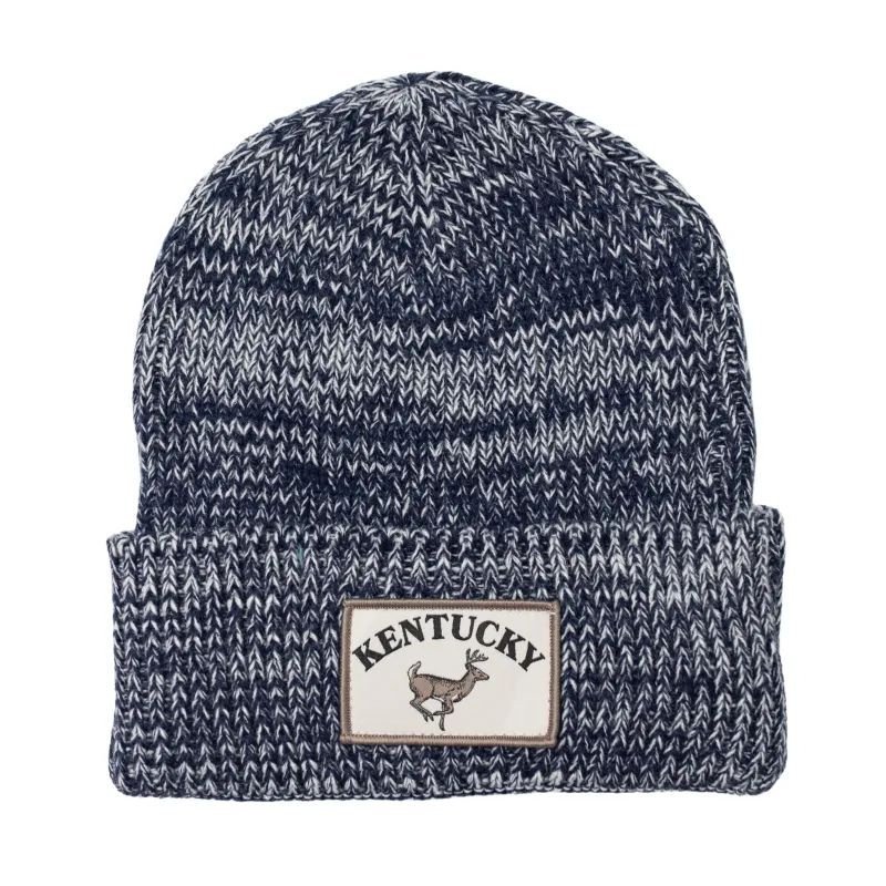 Kentucky Deer Beanie (Navy) sold by New Frontier