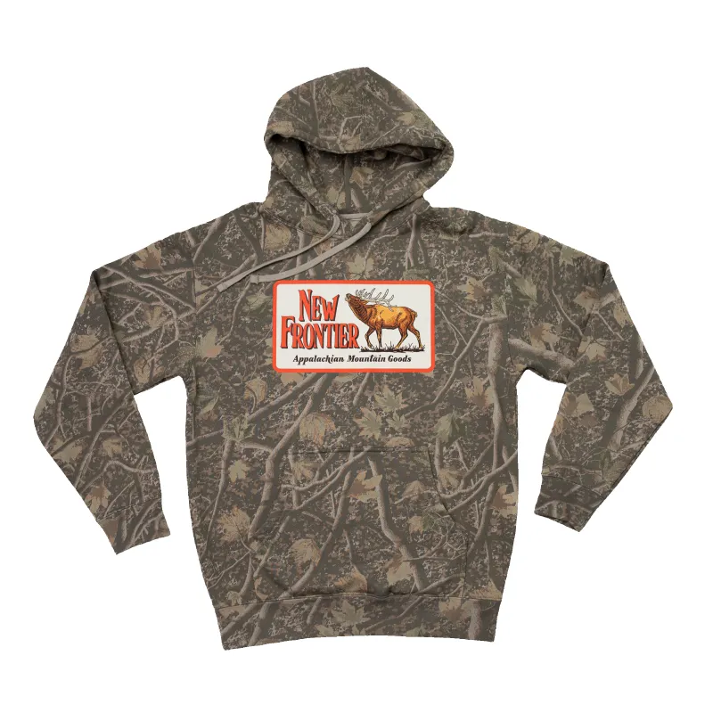 New Frontier Camo Elk Hoodie sold by New Frontier
