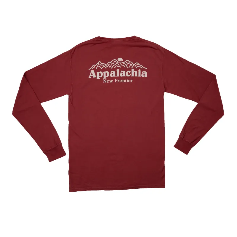 Appalachia Heritage Long Sleeve (Crimson) sold by New Frontier