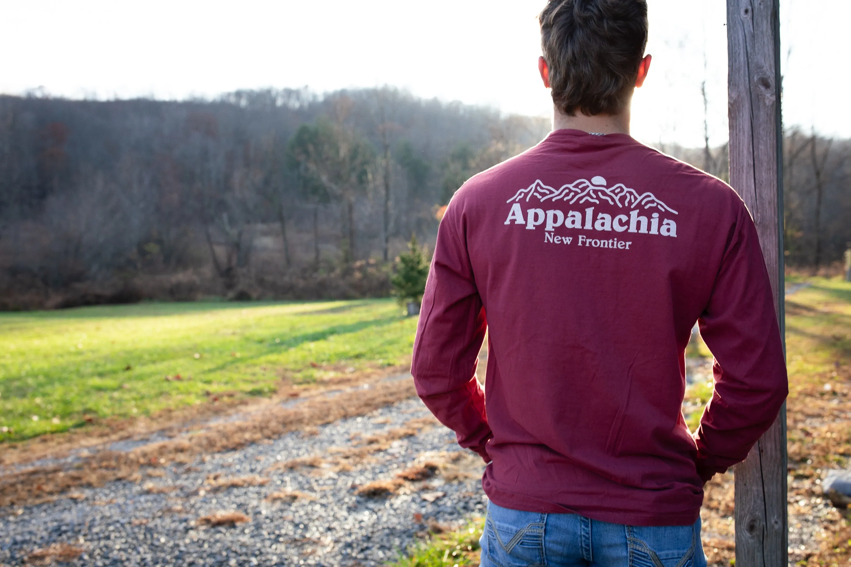 Appalachia Heritage Long Sleeve (Crimson) sold by New Frontier product image thumbnail 2