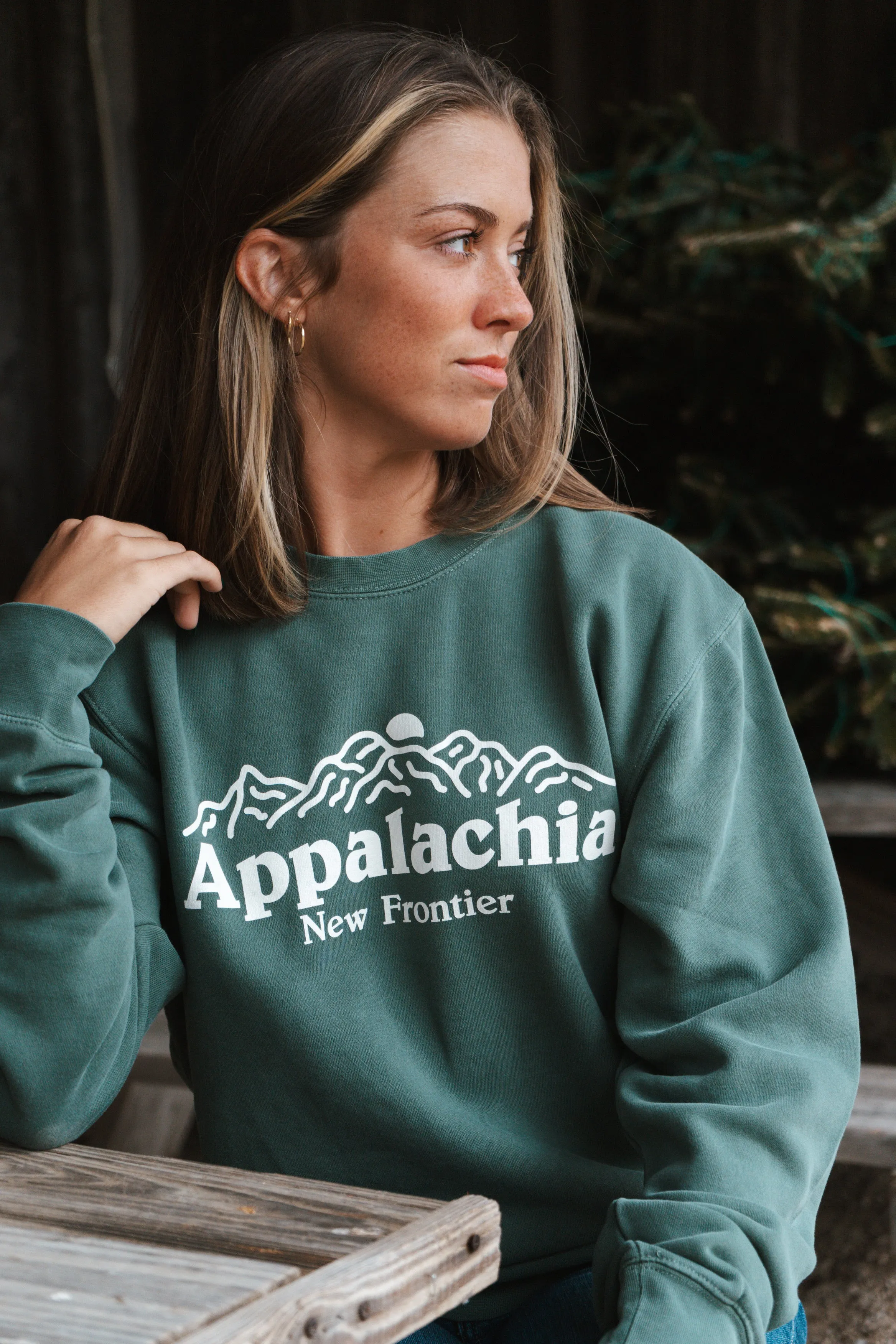 Appalachia Heritage Sweater (Pine) sold by New Frontier product image thumbnail 2