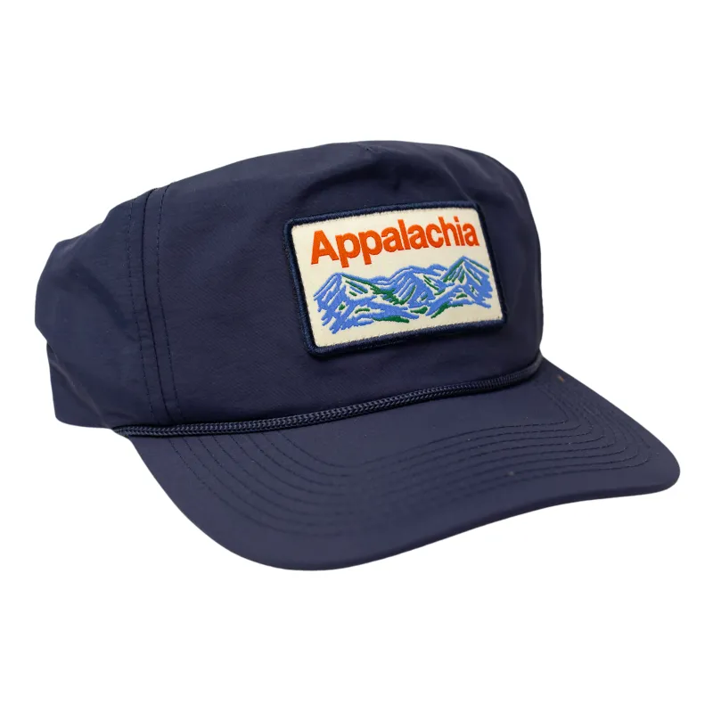 Appalachia Patch Tech Hat (Navy) sold by New Frontier