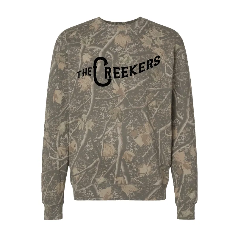 The Creekers Camo Crewneck made by New Frontier