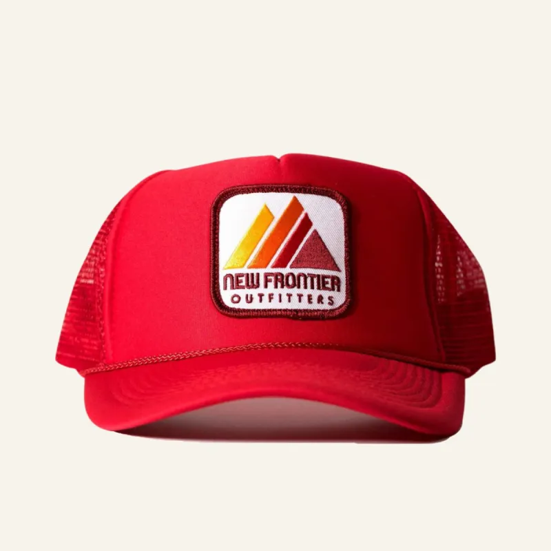 Retro Mountain Trucker (Red) sold by New Frontier