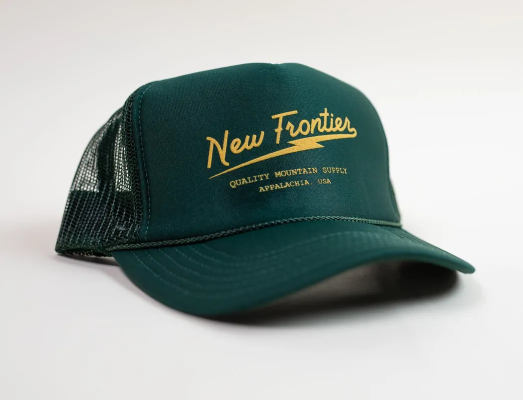 Bolt Trucker Hat (Forest) sold by New Frontier