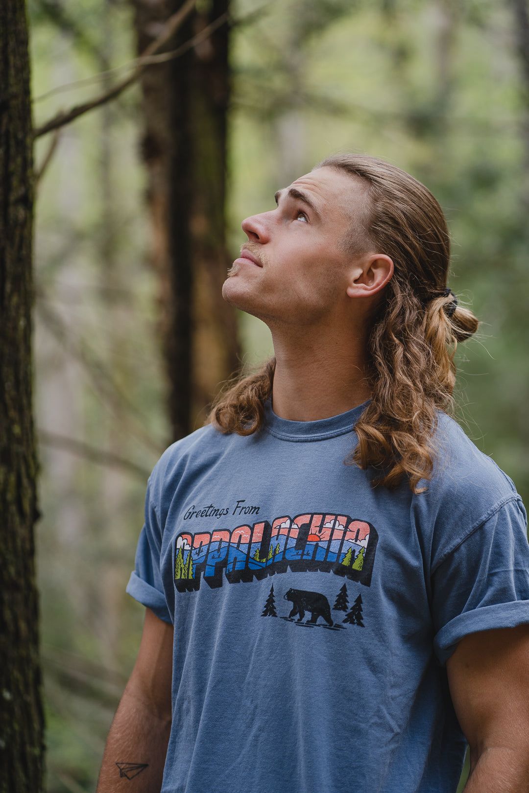 Greetings from Appalachia Tee (Slate) sold by New Frontier product image thumbnail 3