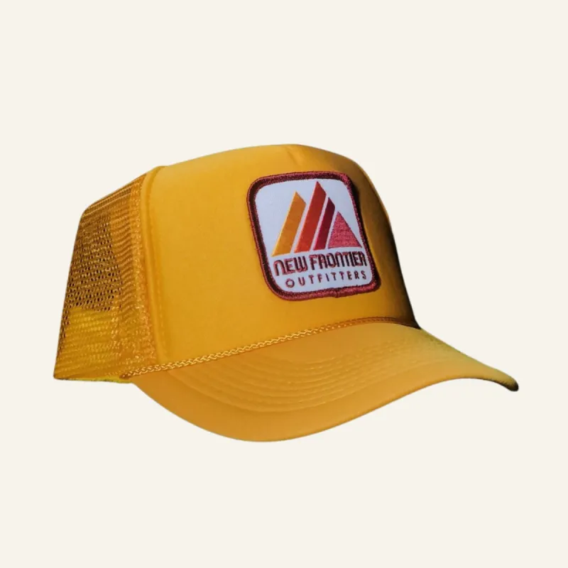 Retro Mountain Trucker (Gold) sold by New Frontier