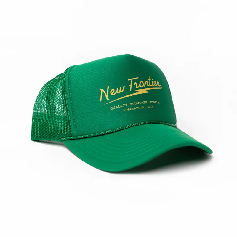 Bolt Trucker Hat (Grass) sold by New Frontier