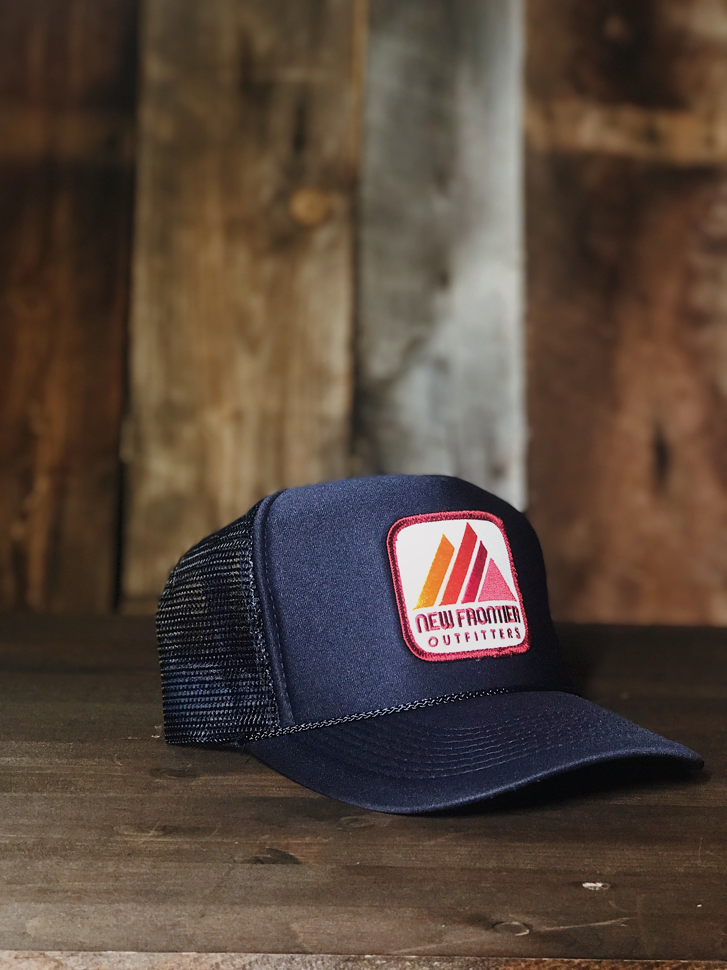 Retro Mountain Trucker (Navy) sold by New Frontier product image thumbnail 5