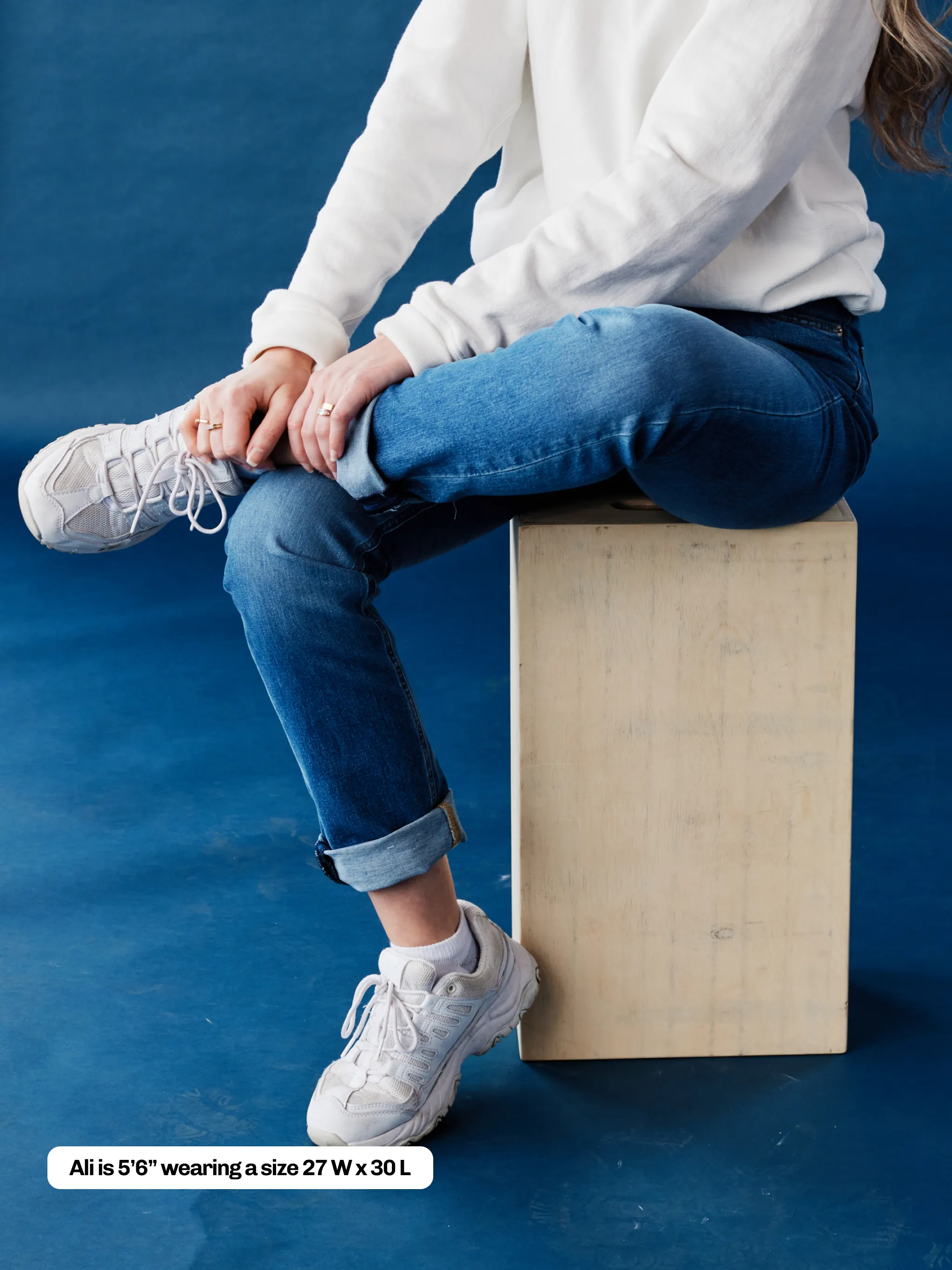 Women's Straight Recycled Jean - Authentic Blue sold by New Frontier product image thumbnail 5