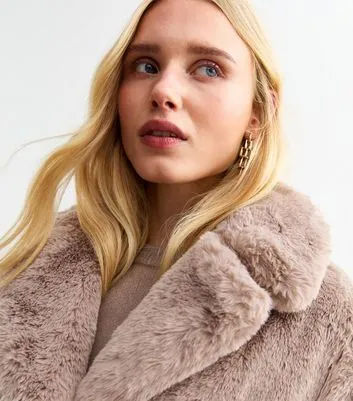Mink Faux Fur Coat sold by New Look product image thumbnail 2