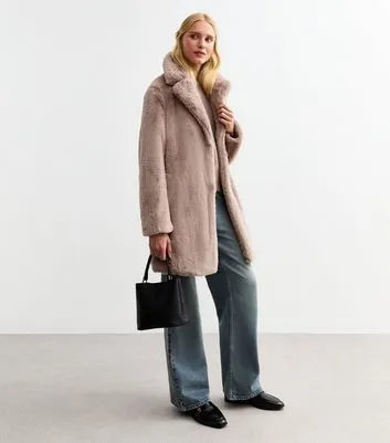 Mink Faux Fur Coat sold by New Look product image thumbnail 3