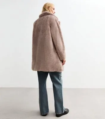 Mink Faux Fur Coat sold by New Look product image thumbnail 4