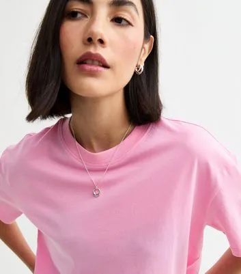 Pink Boxy Fit T-Shirt sold by New Look product image thumbnail 2