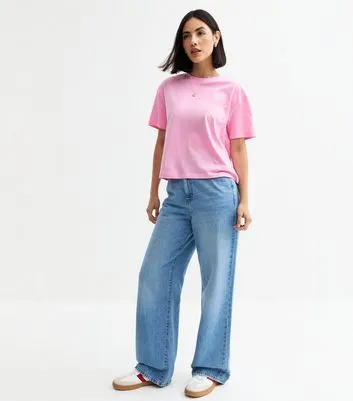 Pink Boxy Fit T-Shirt sold by New Look product image thumbnail 3