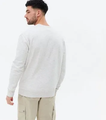 Grey Crew Neck Sweatshirt sold by New Look product image thumbnail 4