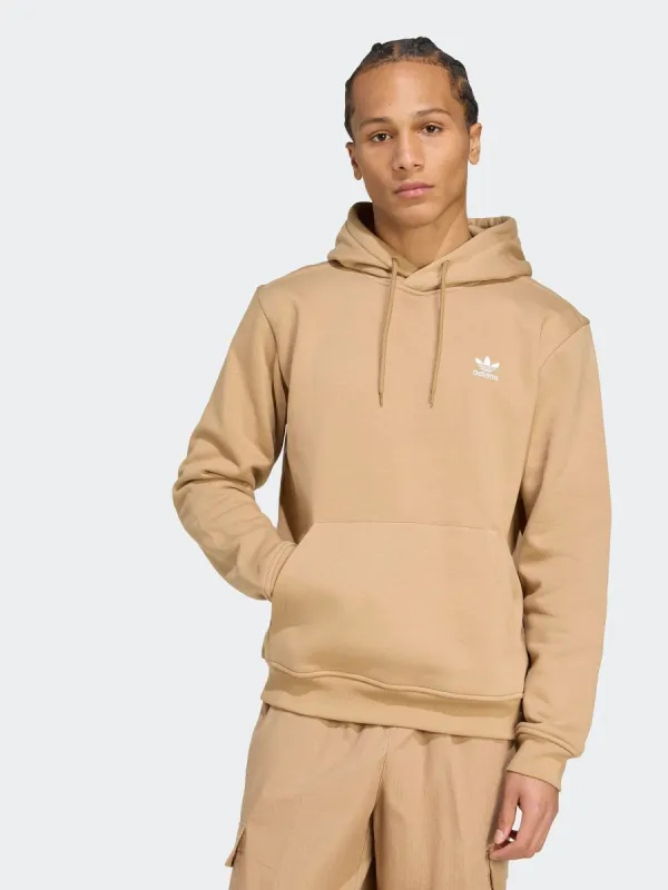 adidas Originals Brown Trefoil Essentials Hoodie sold by next