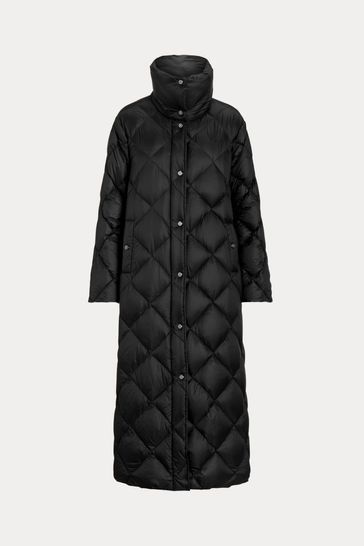 Lauren Ralph Lauren Diamond Quilted Maxi Down Coat sold by next
