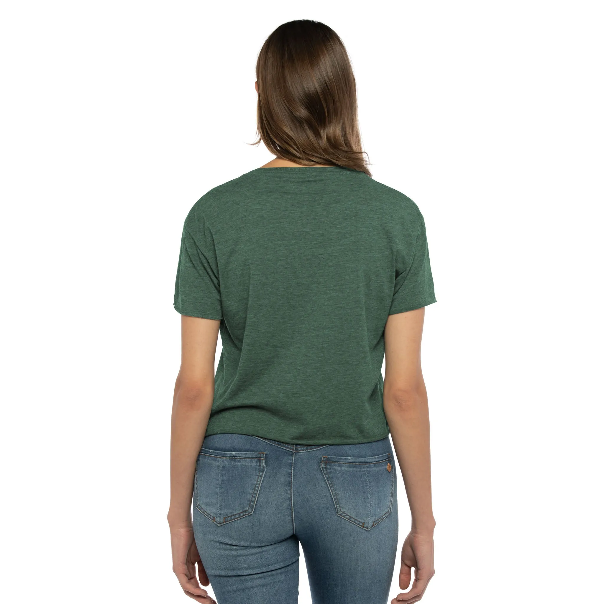 Women's Festival Crop Top sold by Next Level Apparel product image thumbnail 2