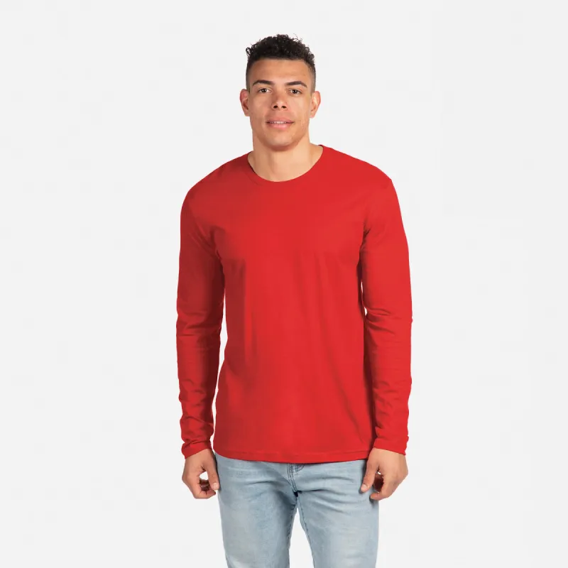 Cotton Long Sleeve T-Shirt sold by Next Level Apparel