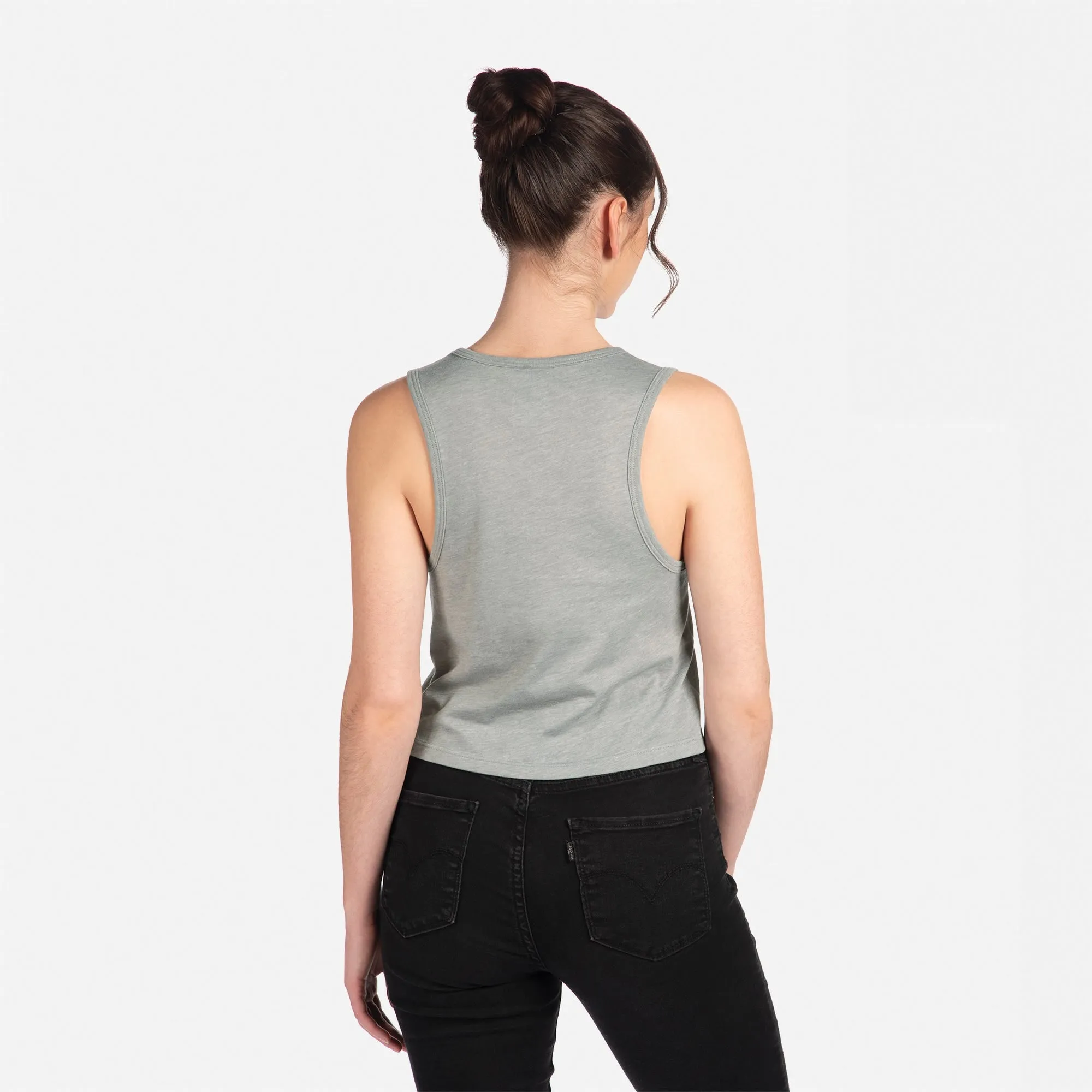 Women's Festival Cropped Tank sold by Next Level Apparel product image thumbnail 2