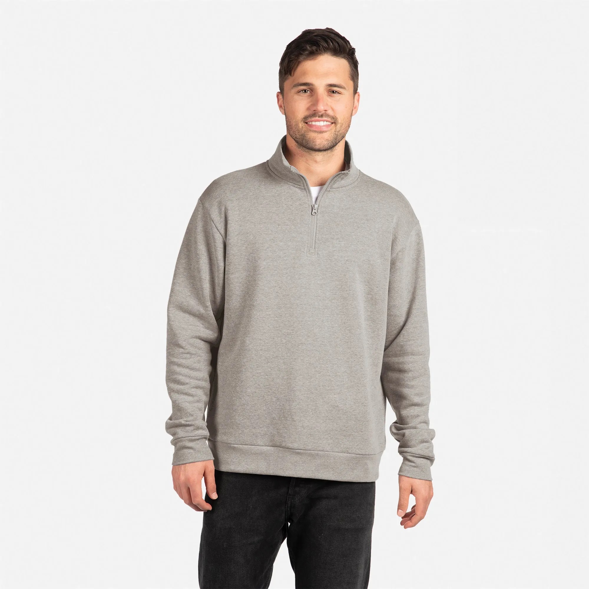 Fleece Quarter Zip sold by Next Level Apparel