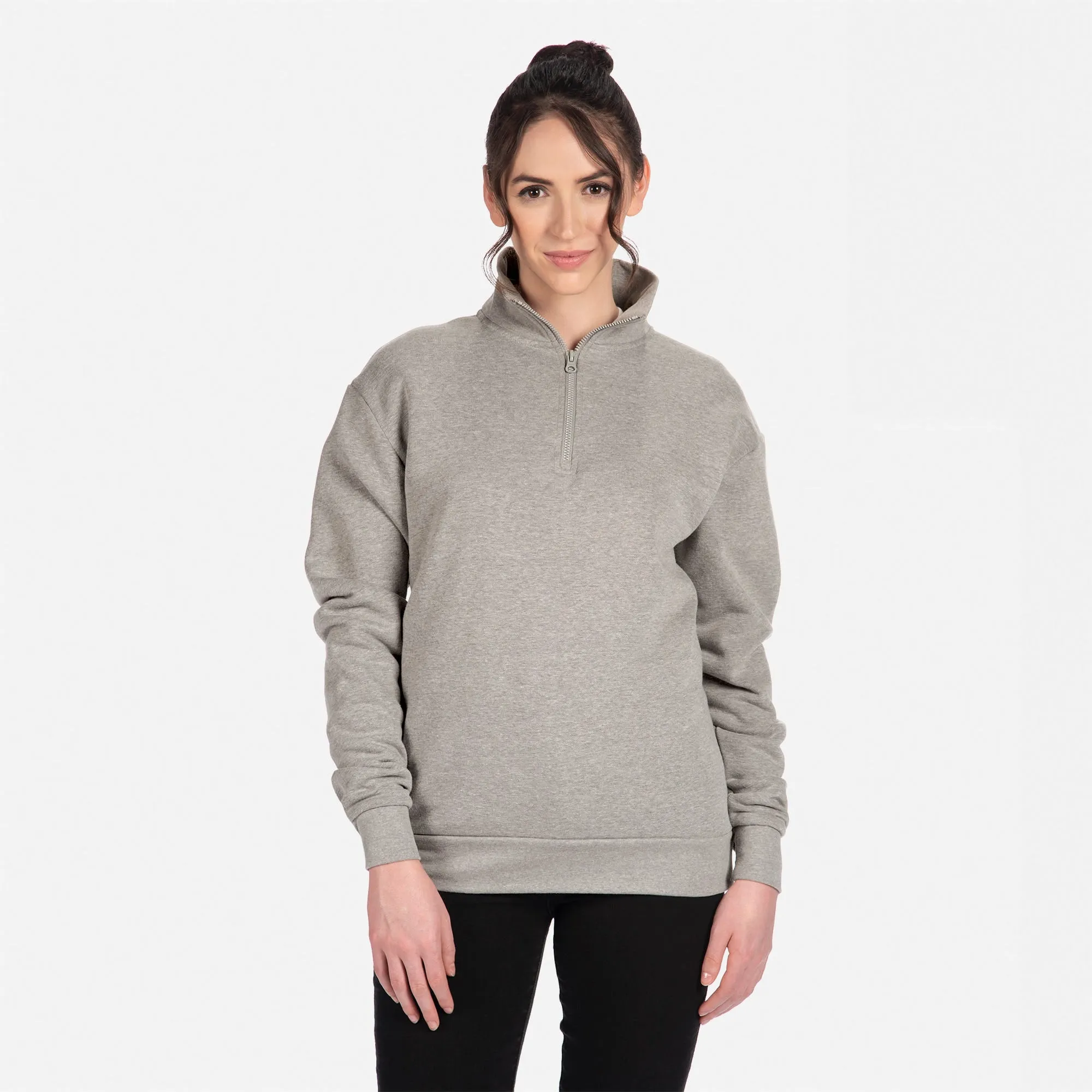 Fleece Quarter Zip sold by Next Level Apparel product image thumbnail 3