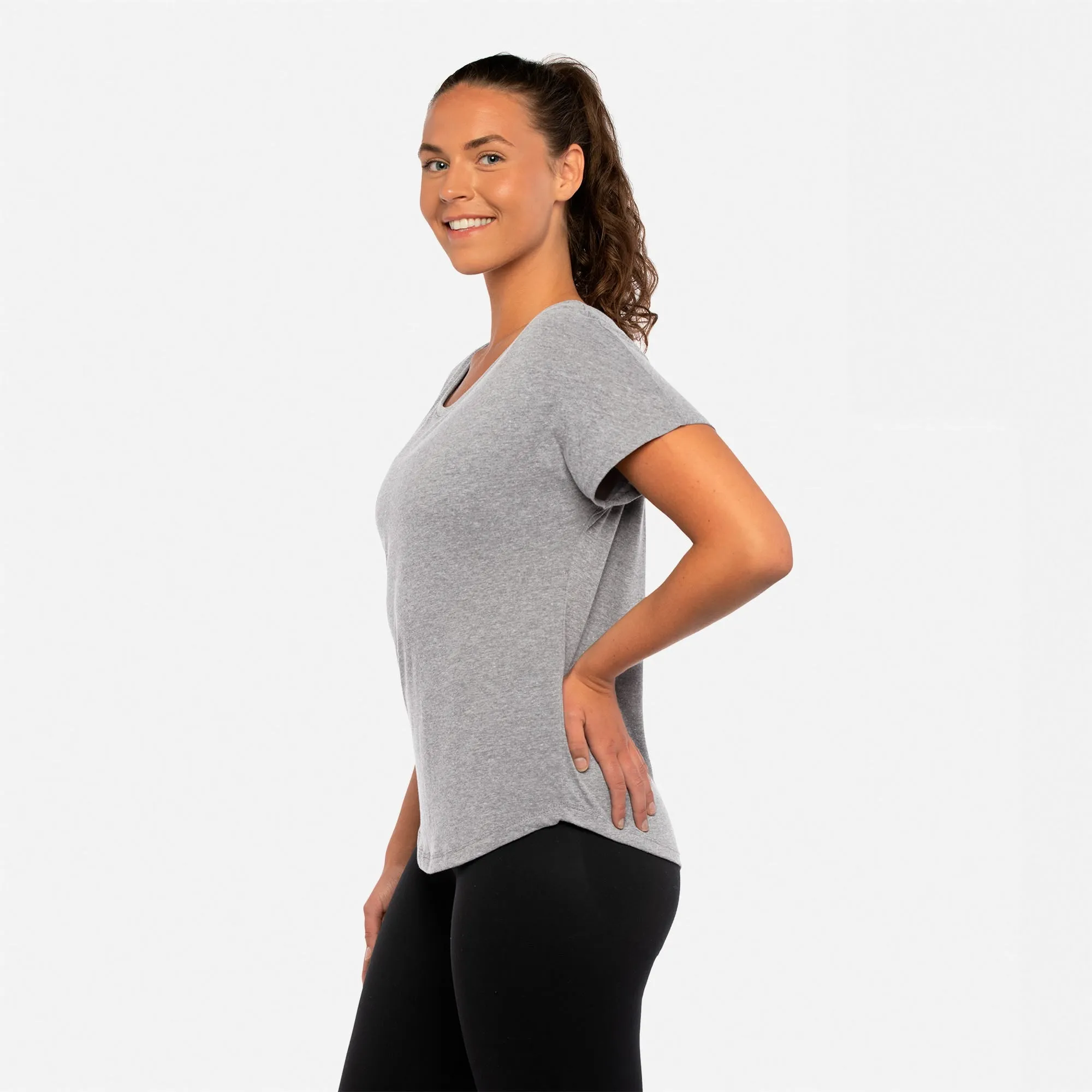 Women's Tri-Blend Dolman T-Shirt sold by Next Level Apparel product image thumbnail 2