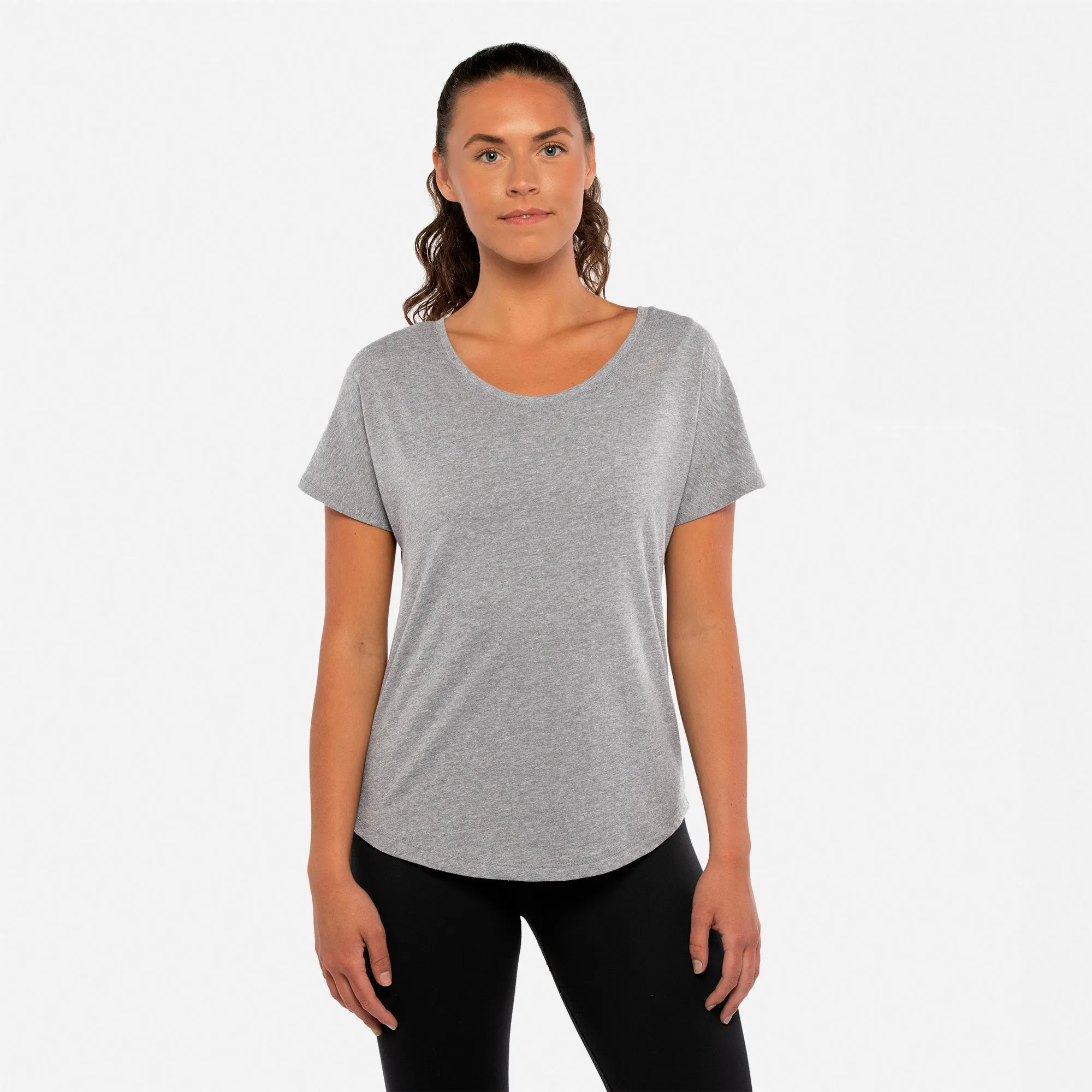 Women's Tri-Blend Dolman T-Shirt sold by Next Level Apparel