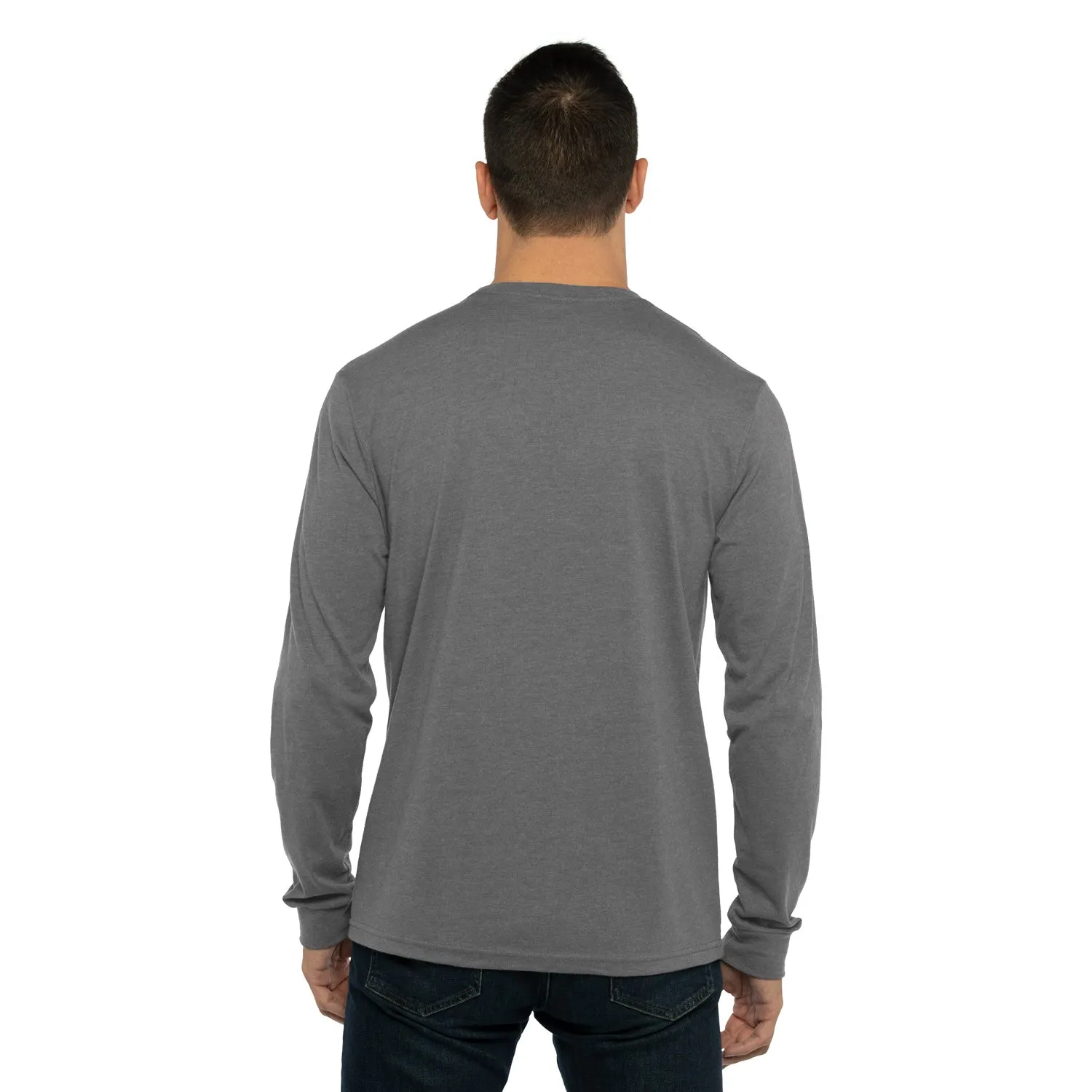Sueded Long Sleeve T-Shirt sold by Next Level Apparel product image thumbnail 2